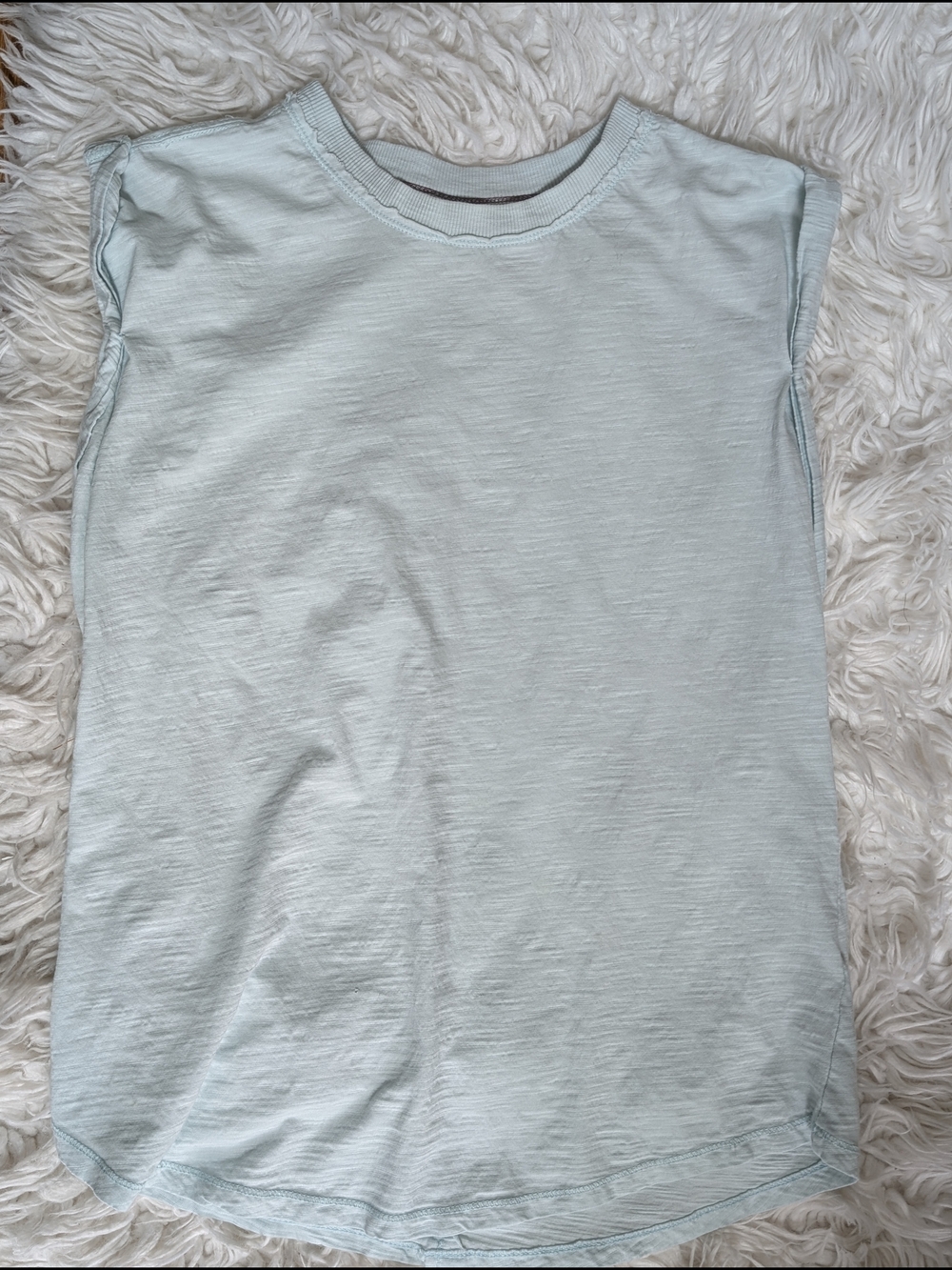 Pilcro Light Mint Muscle Tee